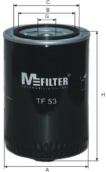 Filtru ulei TF 53 MFILTER